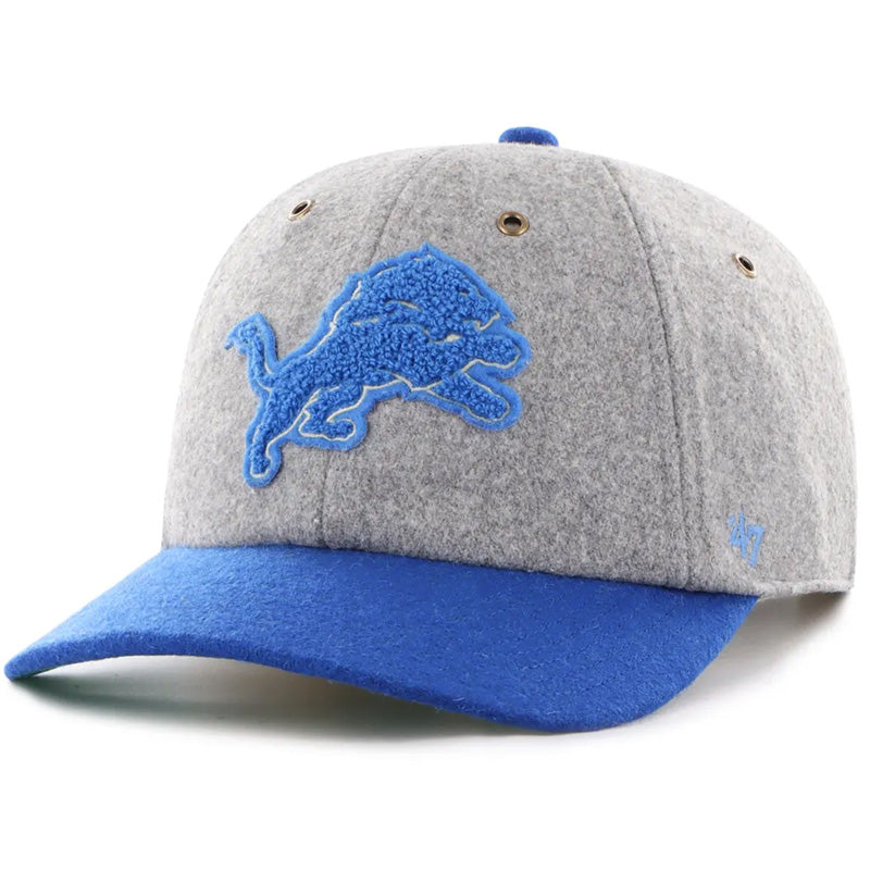 Detroit Lions Off Campus Wool Clean Up MF Hat Gray Detroit Lions Off Campus Wool Clean Up MF Hat Gray