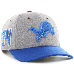 Detroit Lions Off Campus Wool Clean Up MF Hat Gray