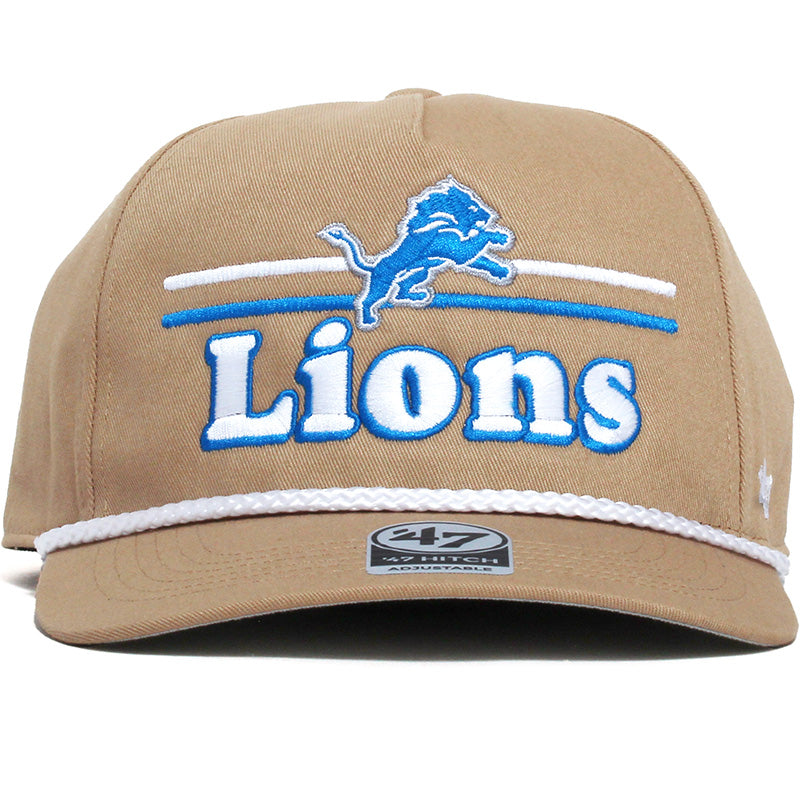 Detroit Lions Rope Campscape Hitch RF Hat Khaki Detroit Lions Rope Campscape Hitch RF Hat Khaki