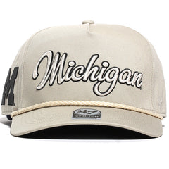University of Michigan Wolverines Overhand Two Tone Hitch Hat System Grey