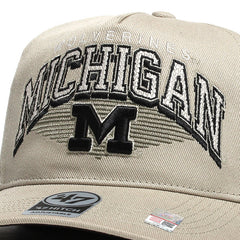 University of Michigan Wolverines Pomona Hitch Hat System Grey
