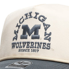 University of Michigan Wolverines Ranchero Two Tone Hitch Hat Natural