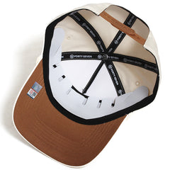 University of Michigan Wolverines Wave Rope Option Hitch Hat Natural