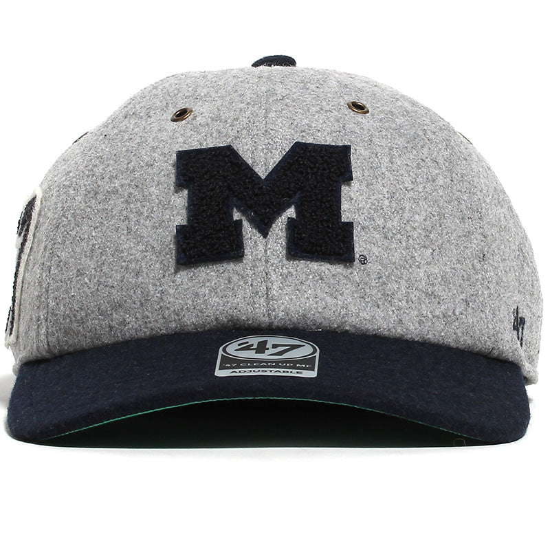 University of Michigan Wolverines Off Campus Wool Clean Up MF Hat Gray University of Michigan Wolverines Off Campus Wool Clean Up MF Hat Gray