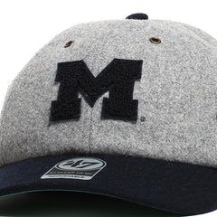 University of Michigan Wolverines Off Campus Wool Clean Up MF Hat Gray