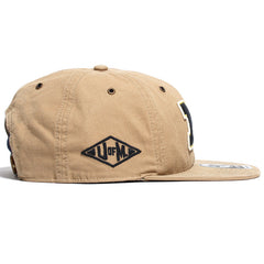 University of Michigan Wolverines Trophy Case Ragler Captain RL Hat Khaki