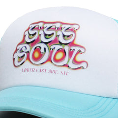 Sunkist Trucker Hat Seafoam