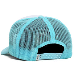 Sunkist Trucker Hat Seafoam