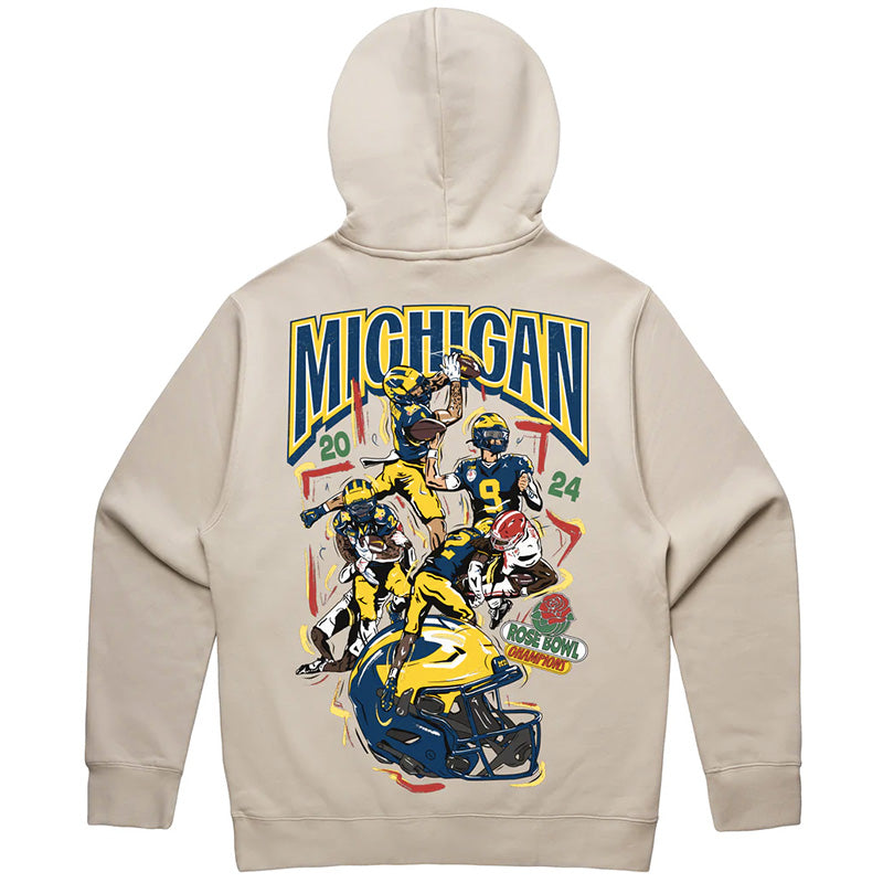 Rose Bowl Champions Hoodie Natural Rose Bowl Champions Hoodie Natural