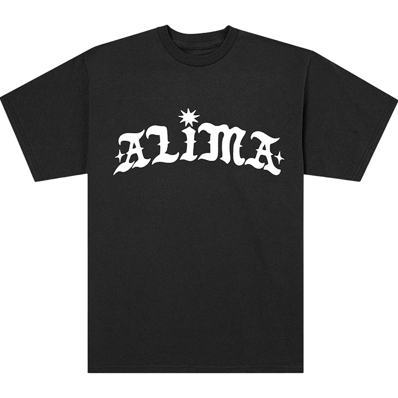Alima Classic Logo T-Shirt Black Alima Classic Logo T-Shirt Black