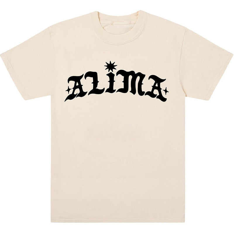 Alima Classic Logo T-Shirt Cream Alima Classic Logo T-Shirt Cream
