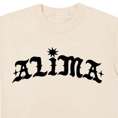 Alima Classic Logo T-Shirt Cream