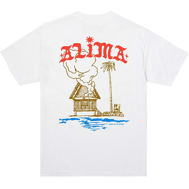 Tropical Hi-Fi T-Shirt White Tropical Hi-Fi T-Shirt White