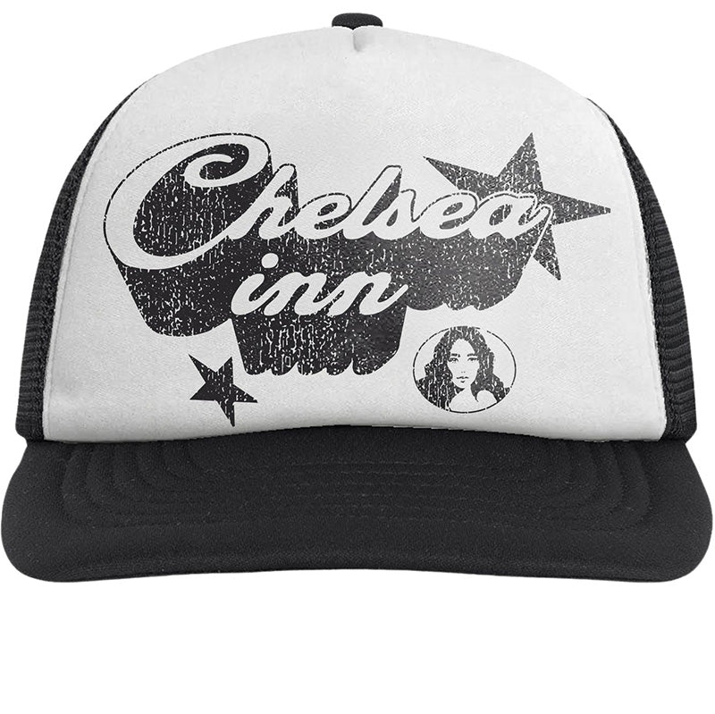 Chelsea Inn Trucker Cap Black / White Chelsea Inn Trucker Cap Black / White