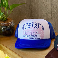 Chelsea Lounge Trucker Cap Blue / White