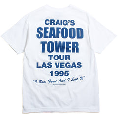 Seafood Tower T-Shirt White