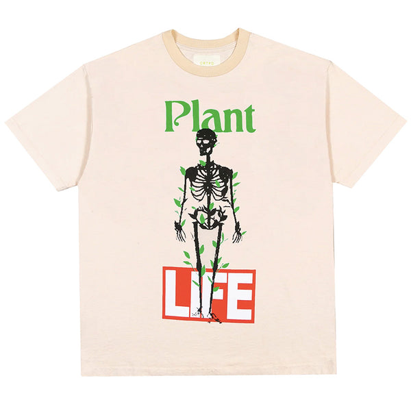 Plant Life T-Shirt Beige