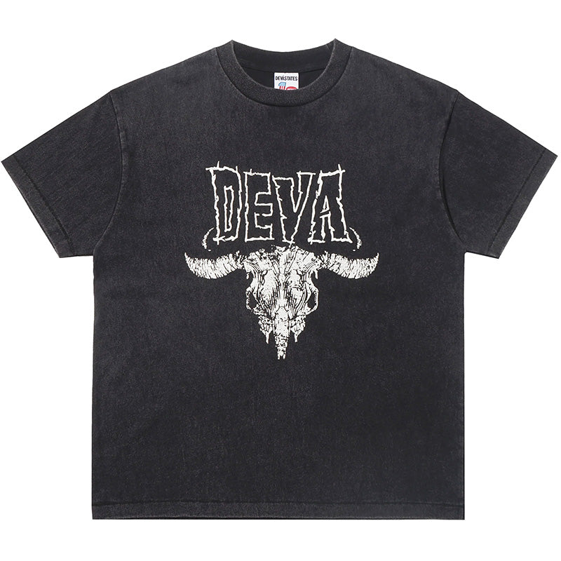 Gara GFX Retro T-Shirt Washed Black Gara GFX Retro T-Shirt Washed Black