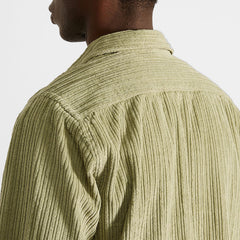 French Cord Shirt Olive