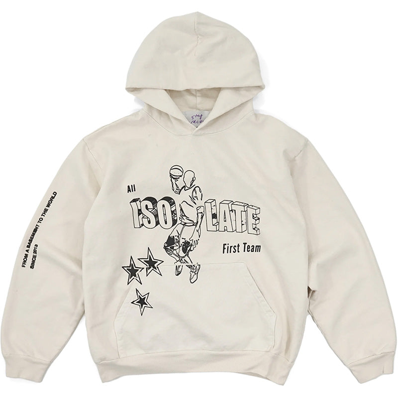 ISOLATE Reflective Hoodie Cream ISOLATE Reflective Hoodie Cream