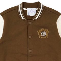 New Yorkland Hotel Varsity Bomber Brown