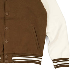 New Yorkland Hotel Varsity Bomber Brown