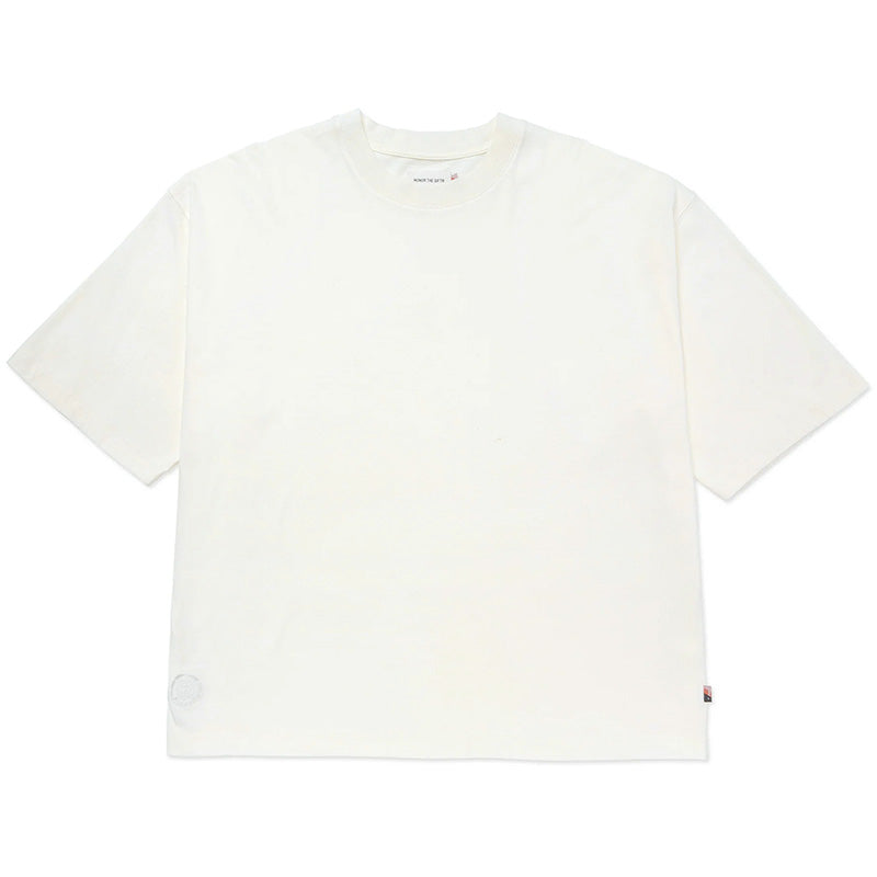 Crest Box T-Shirt Bone Crest Box T-Shirt Bone