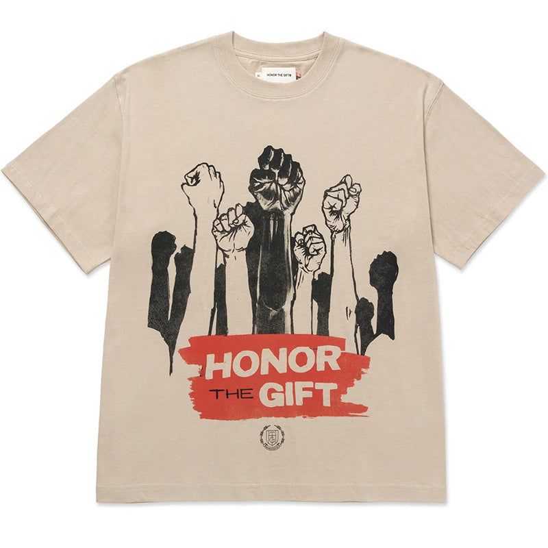 Dignity T-Shirt Tan Dignity T-Shirt Tan