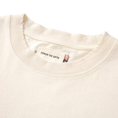 Embroidered Pocket T-Shirt Bone
