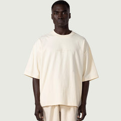 Embroidery Box T-Shirt Bone