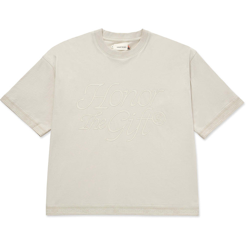 HTG H Box T-Shirt Bone HTG H Box T-Shirt Bone