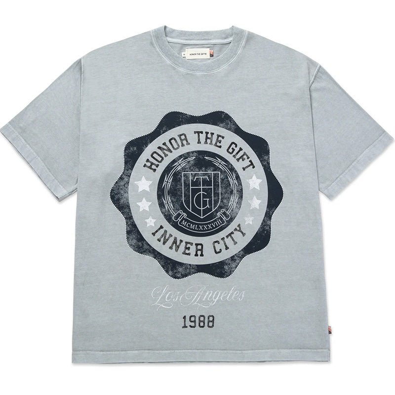 HTG Seal Logo T-Shirt Stone HTG Seal Logo T-Shirt Stone