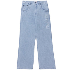 Indigo Wide Leg Jeans Light Indigo