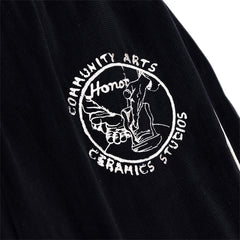 Piping Track Pant Black