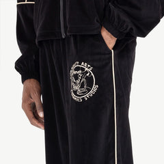 Piping Track Pant Black