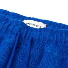 Race Herringbone Short Blue