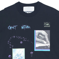 Expect Nothing Appreciate Everything T-Shirt Black