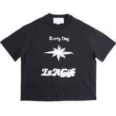 Everyday Is A Gift Reversible T-Shirt Black