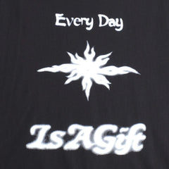 Everyday Is A Gift Reversible T-Shirt Black