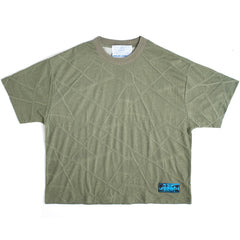 Textured T-Shirt Green
