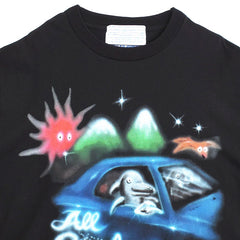 All Good Airbrush T-Shirt Black