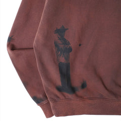 Waiting Around Zip Hoodie Brown