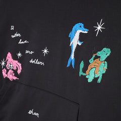 Zero Dollars Hoodie Black