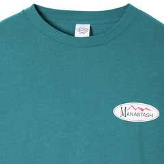 Hemp L/S T-Shirt Original Logo Evergreen