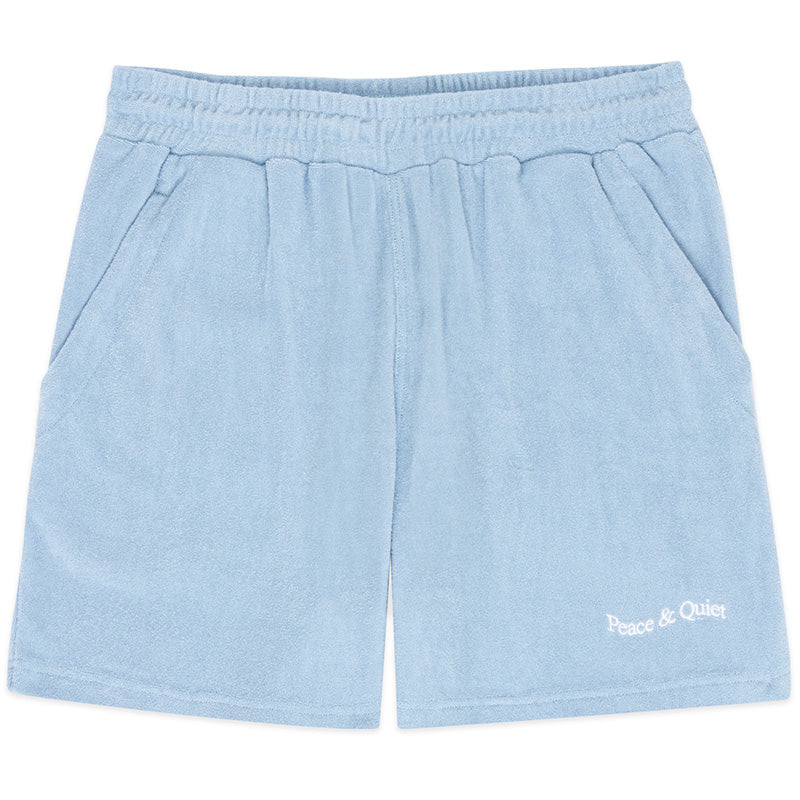 Wordmark Terry Cloth Short Baby Blue Wordmark Terry Cloth Short Baby Blue