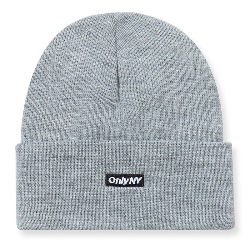 Block Logo Beanie Heather Grey Block Logo Beanie Heather Grey