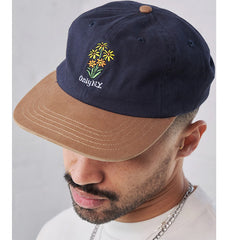 Bouquet Polo Hat Navy / Brown