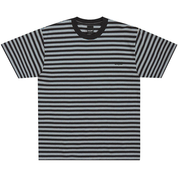 Franklin Stripe T-Shirt Vintage Black