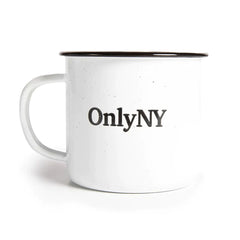 Loon Speckled Mug Off White