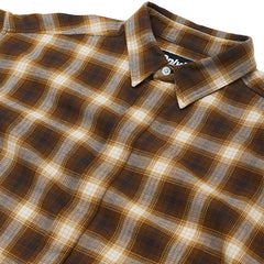 Shadow Plaid Shirt Brown Multi
